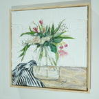 Australian Flora in Glass Vase Artwork