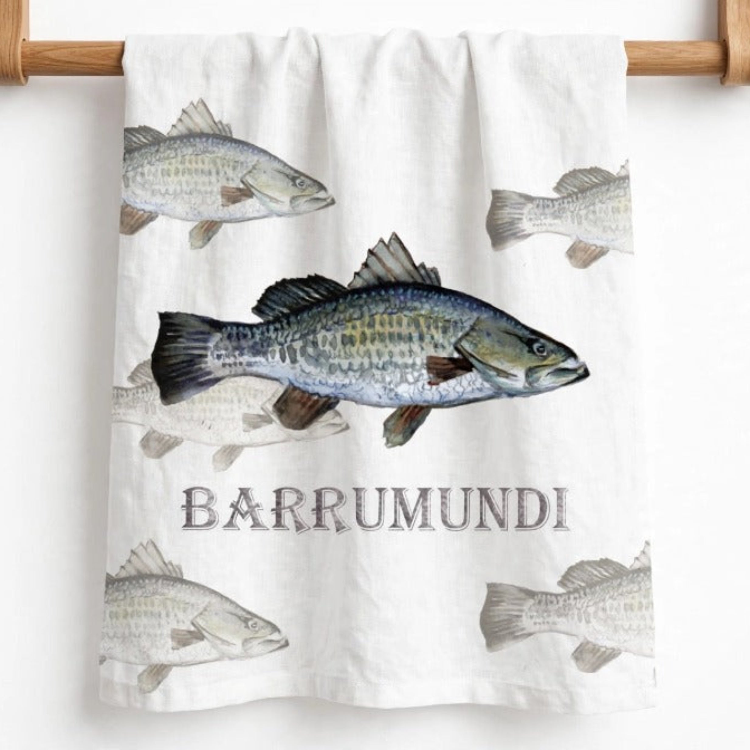 Barrumundi Tea Towel - Coming Soon ETA October 26