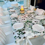 Beige Magnolia Tablecloth - Rectangle