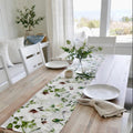 Beige Magnolia Table Runner