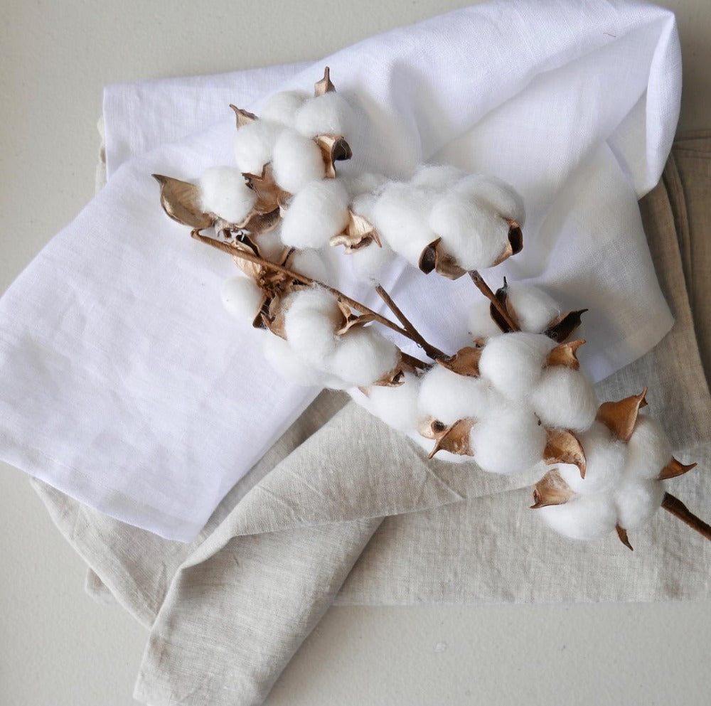 Belgian Linen Organic Tea Towels