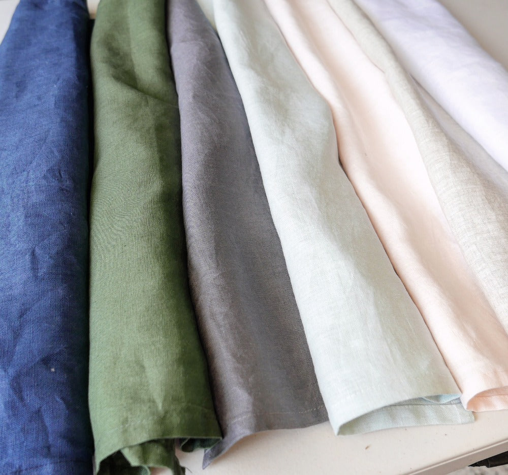 Belgian Linen Organic Tea Towels
