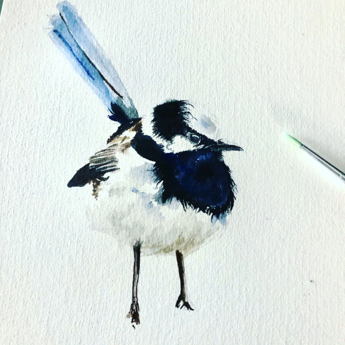 Fairy Wren Tea Towel