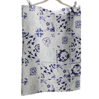 Blue & White Tile Tea Towel