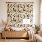 Plush Mink Nature Botanical Throw