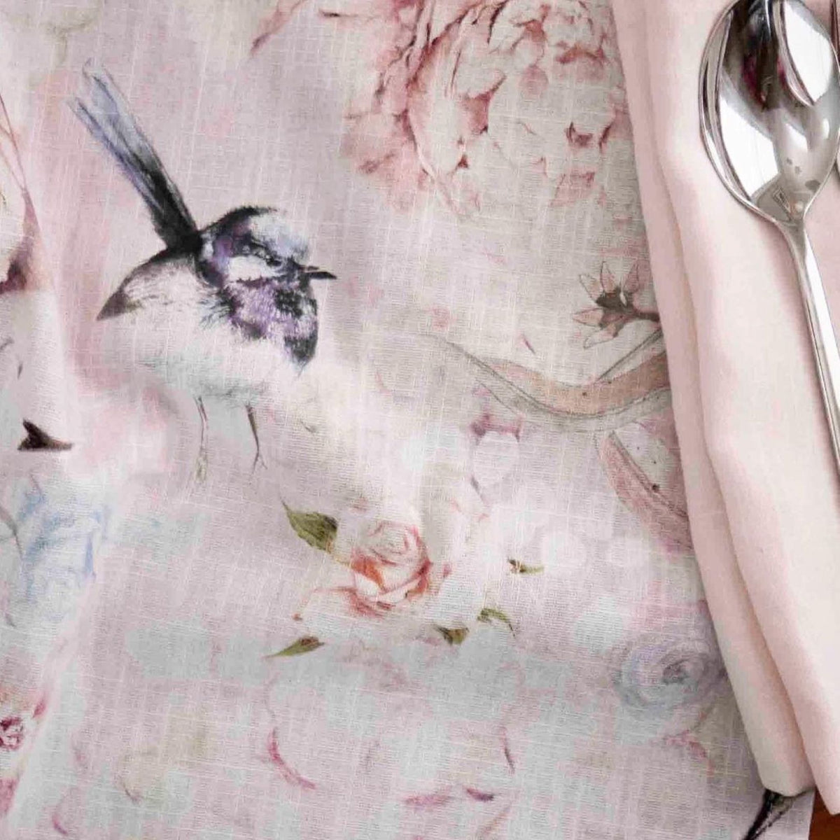 Pink Gumnuts Tablecloth - Round