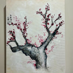 Cherry Blossom Diptych Set