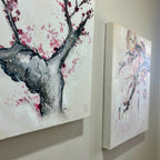 Cherry Blossom Diptych Set