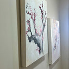 Cherry Blossom Diptych Set