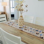 Chickens & Ginger Jars Table Runner