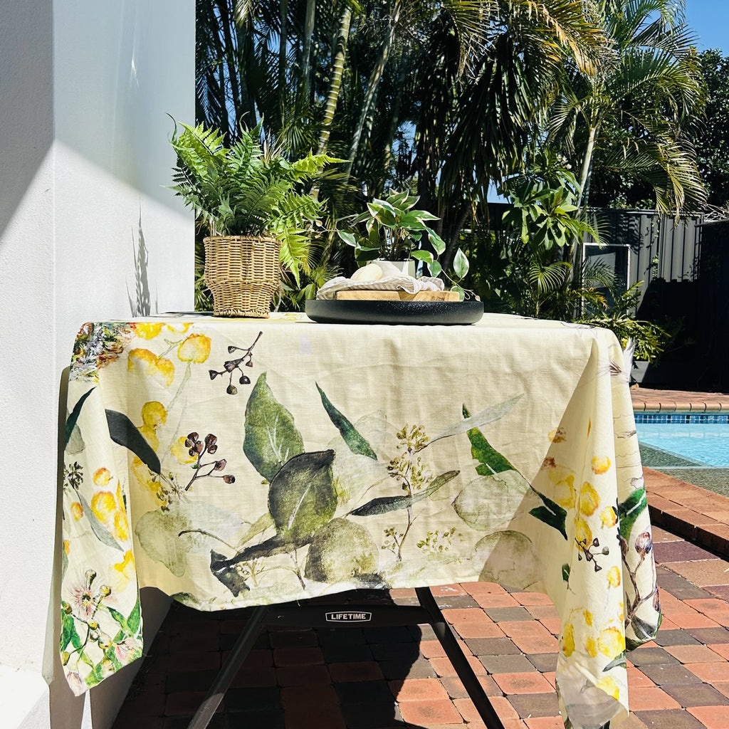Cockatiel Tablecloth - Rectangle