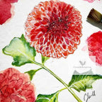 Dahlia Tablecloth - Rectangle
