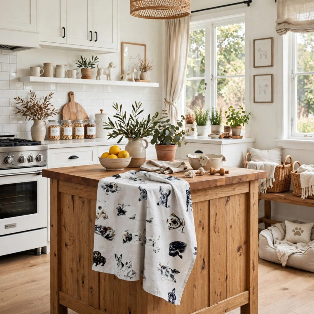 Dogue Tea Towel