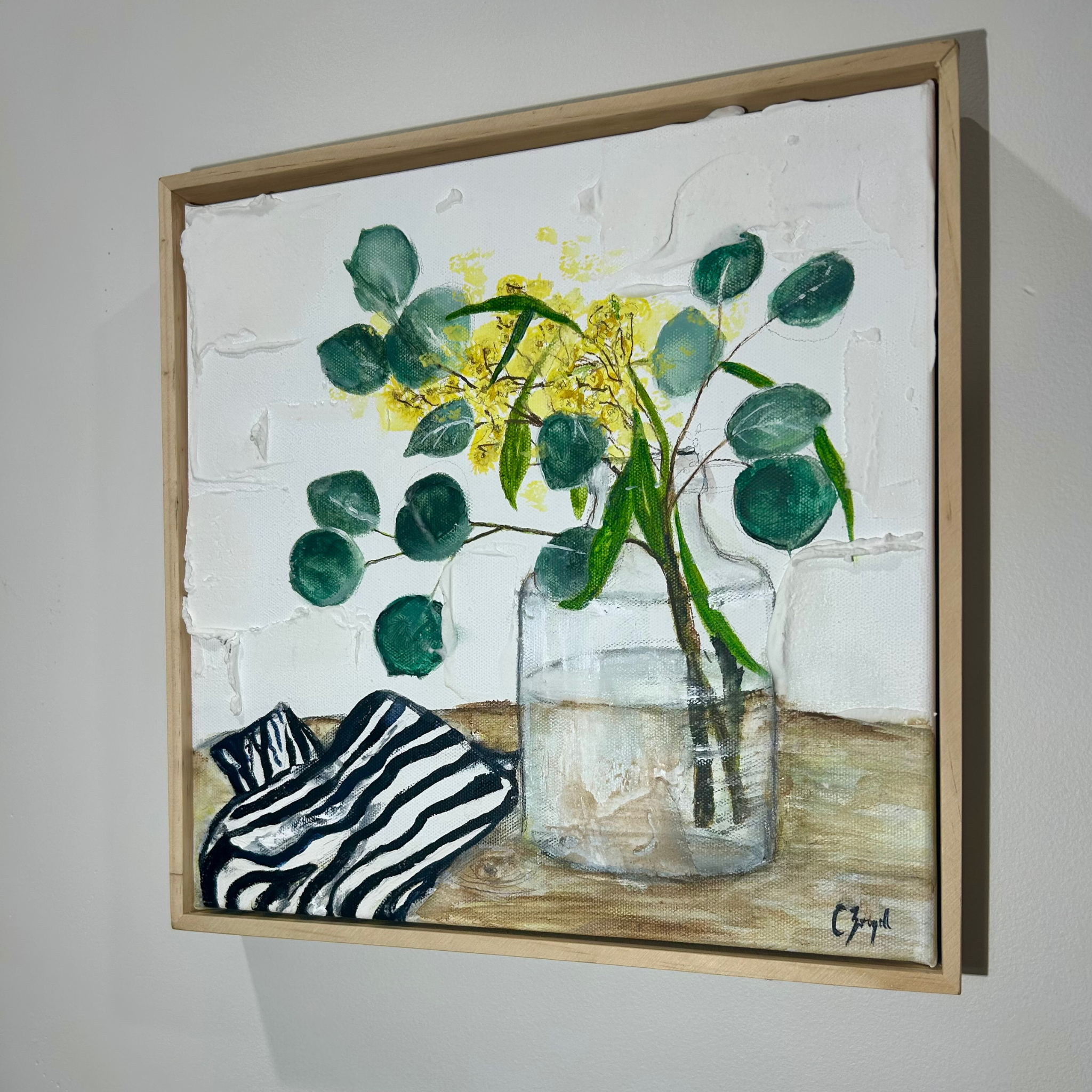 Eucalyptus and Wattle Artwork