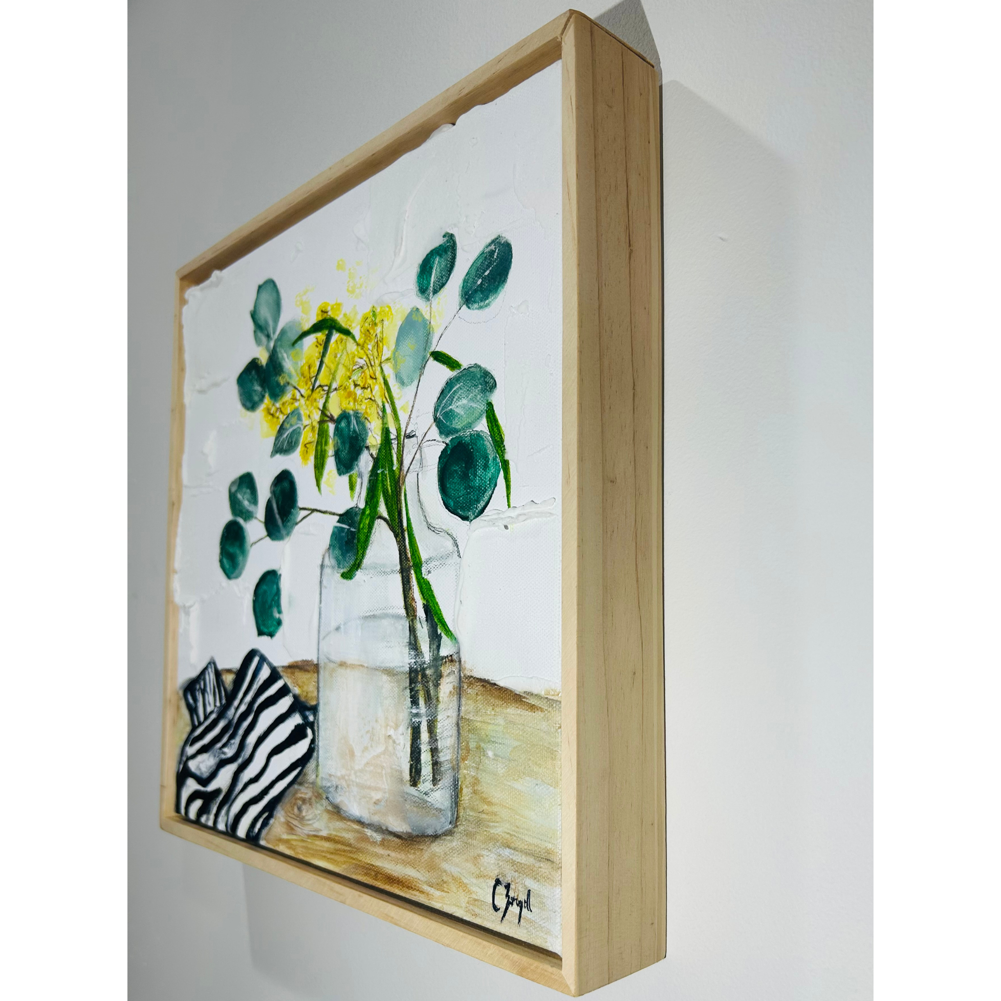 Eucalyptus and Wattle Artwork