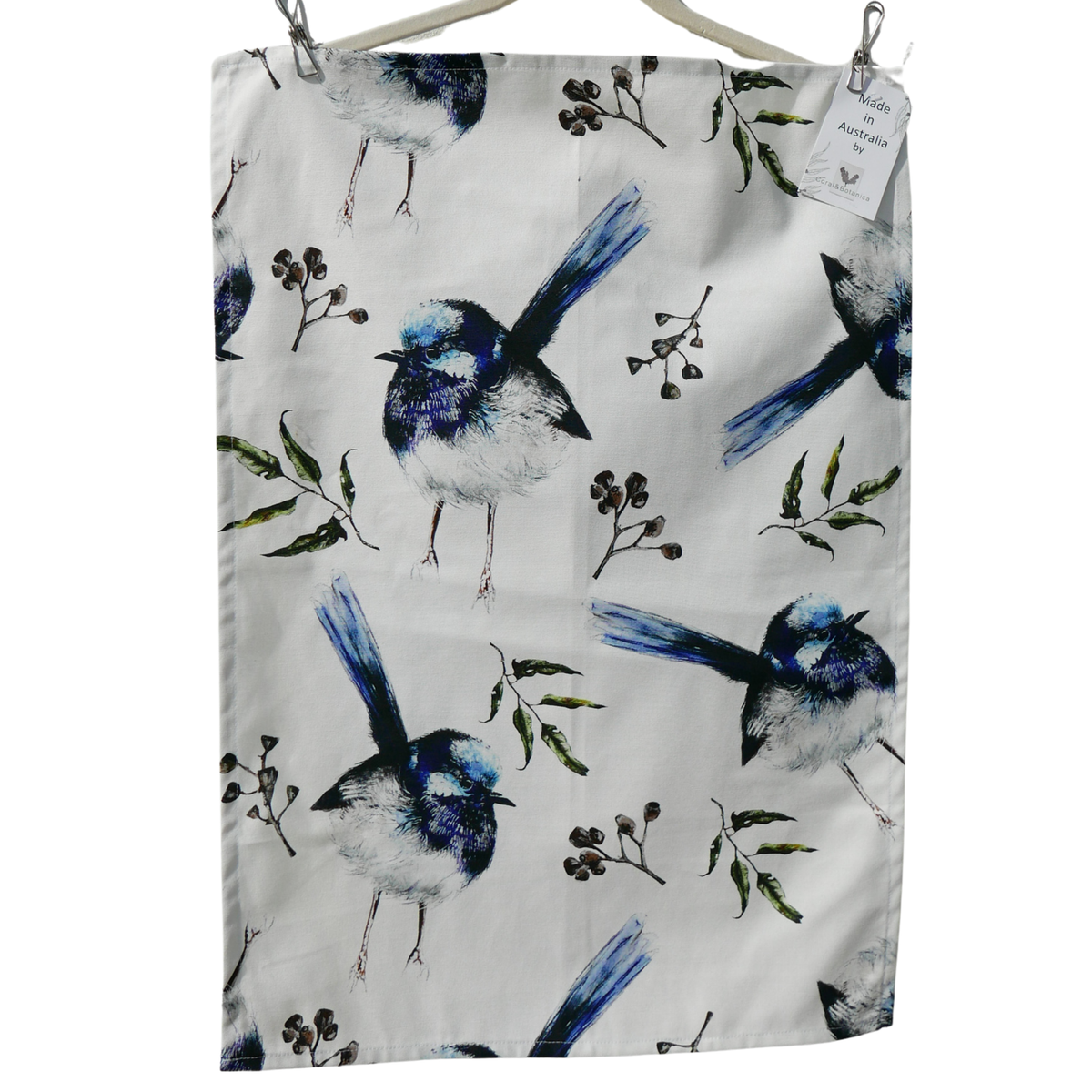 Fairy Wren Tea Towel
