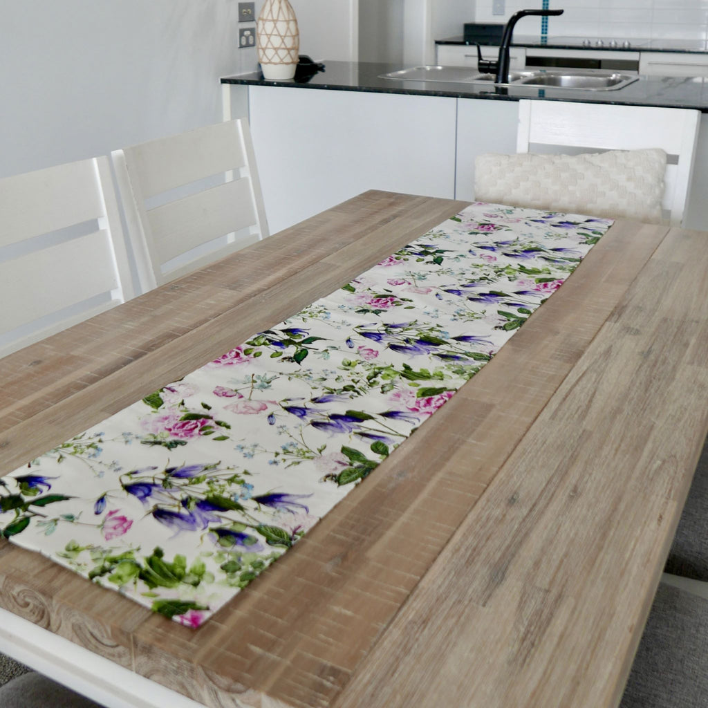 Floral Garden Table Runner