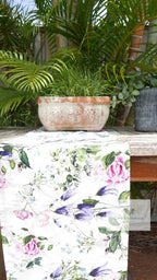 Floral Garden Table Runner