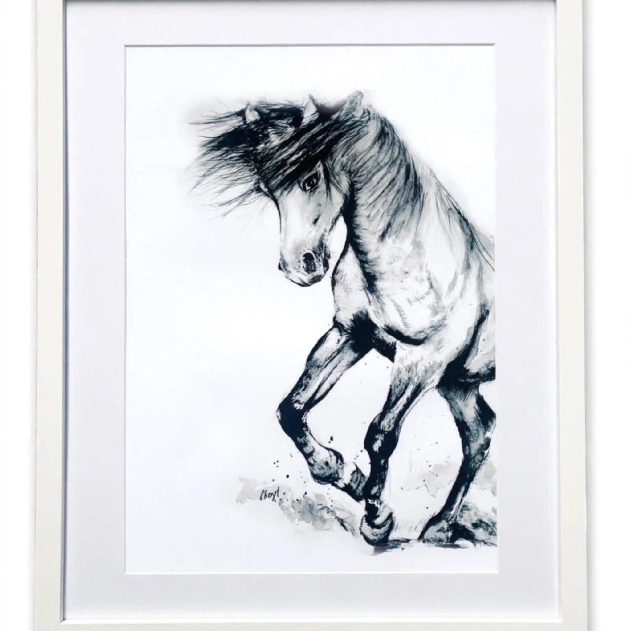 Monochrome Horse