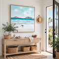 Kangaroo on Sandy Beach, Original Art