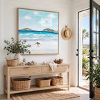 Kangaroo on Sandy Beach, Original Art
