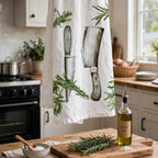 Knives with Rosemary Tea Towel - Coming Soon ETA October 26