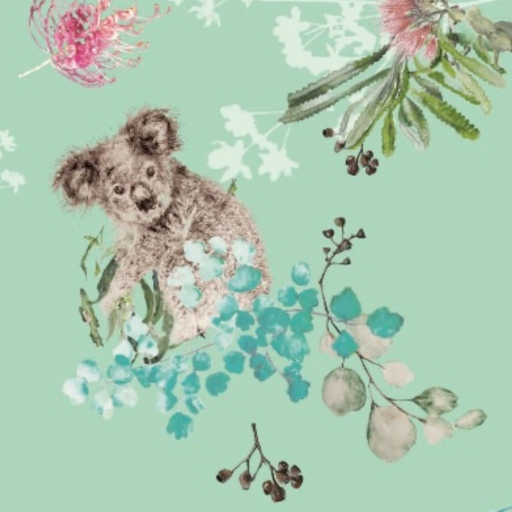 Koala Mint Tablecloth - Rectangle coming soon (ETA Sept 26)