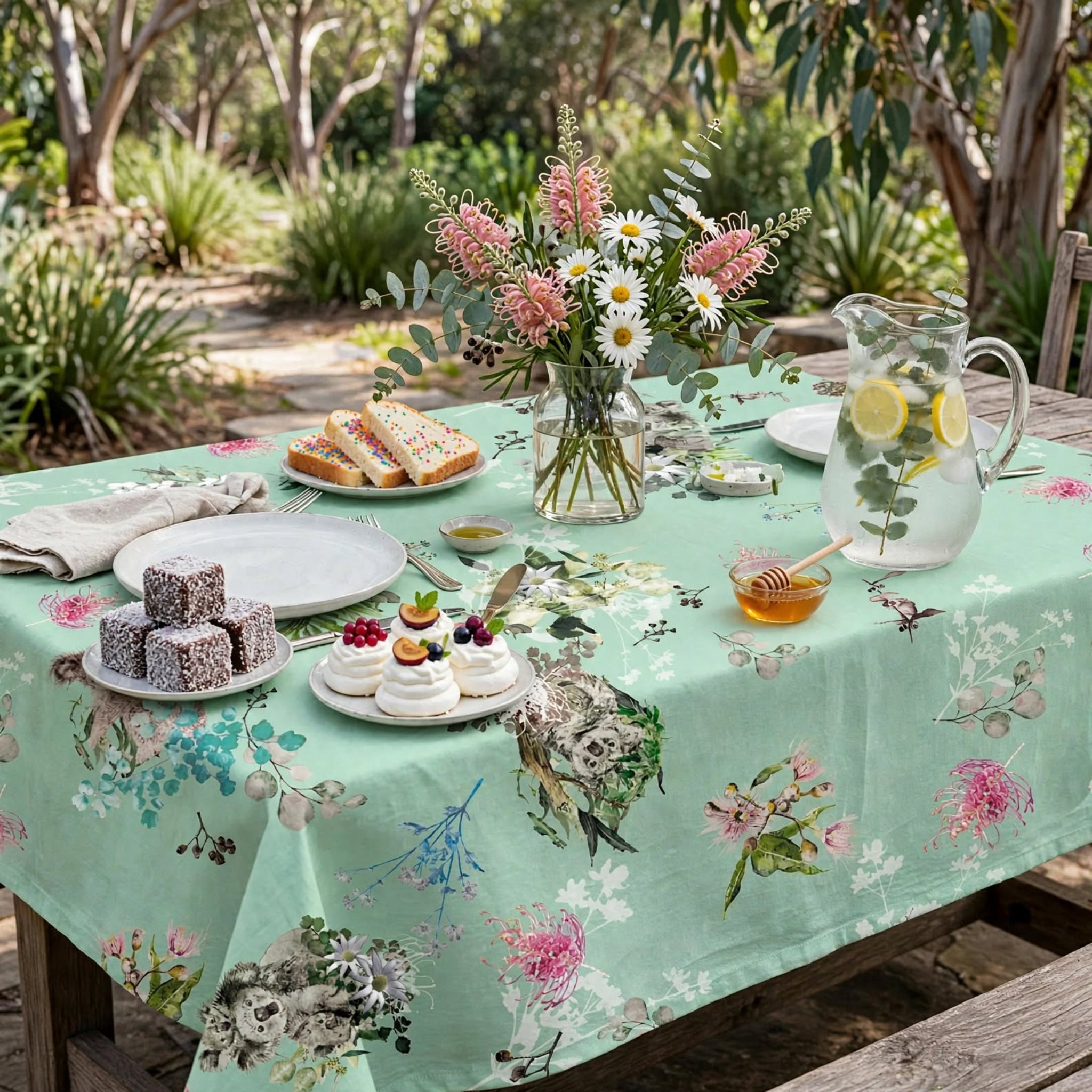 Koala Mint Tablecloth - Rectangle coming soon (ETA Sept 26)