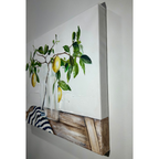 Lemons in Vase Artwork