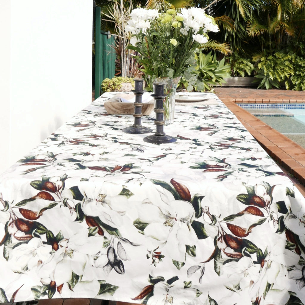 Magnolia Tablecloth - Rectangle