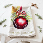 Merry and Bright Tea Towel