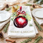 Merry and Bright Tea Towel