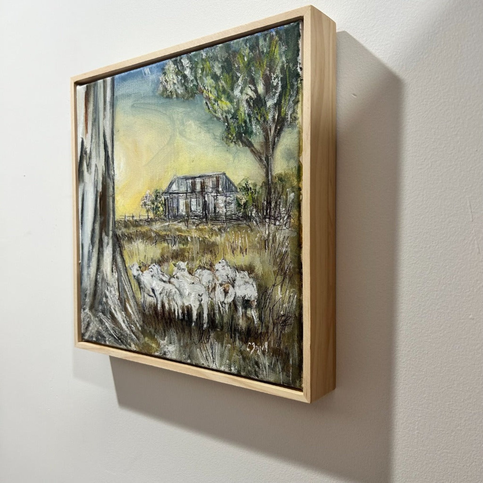 Outback Grazing - Original Art