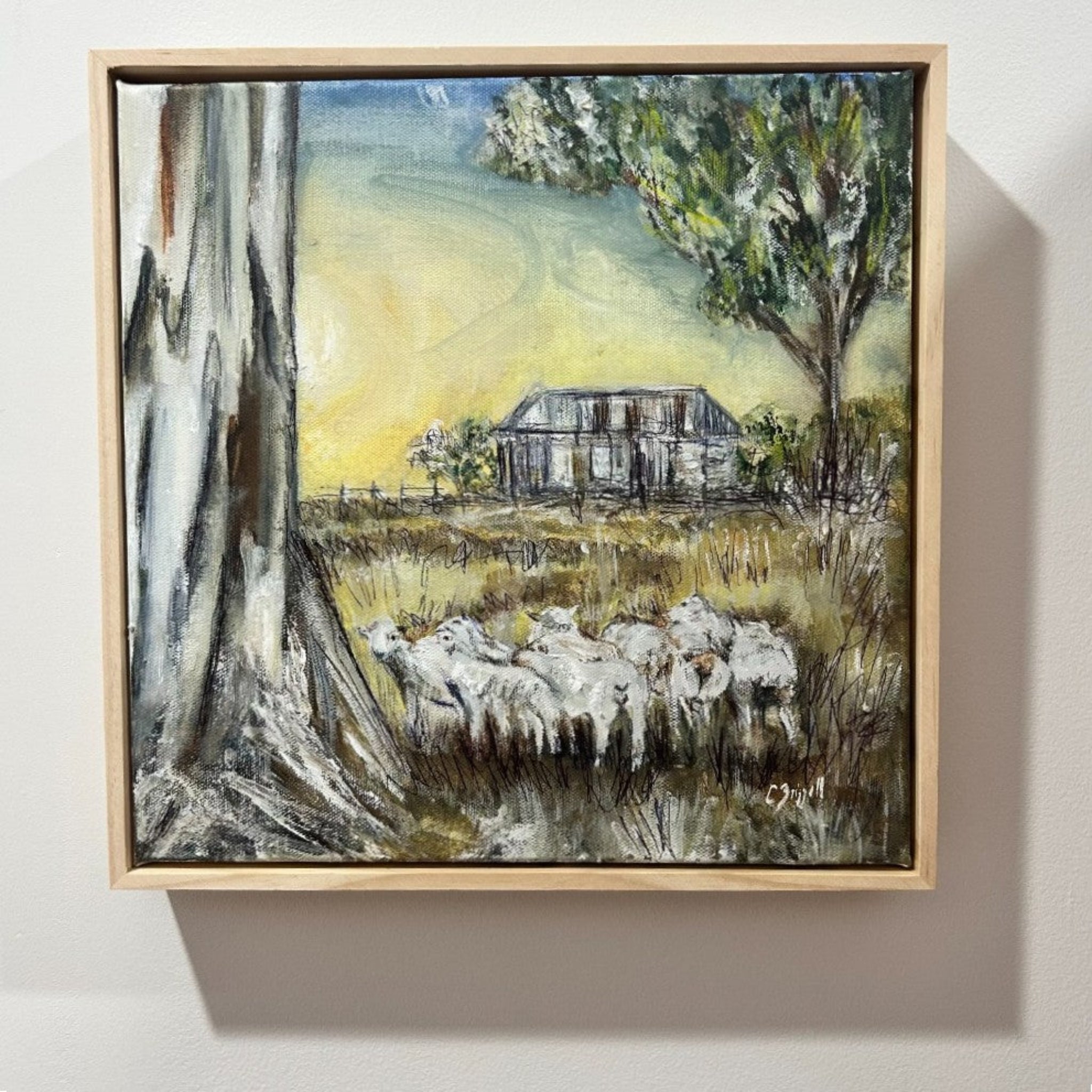Outback Grazing - Original Art