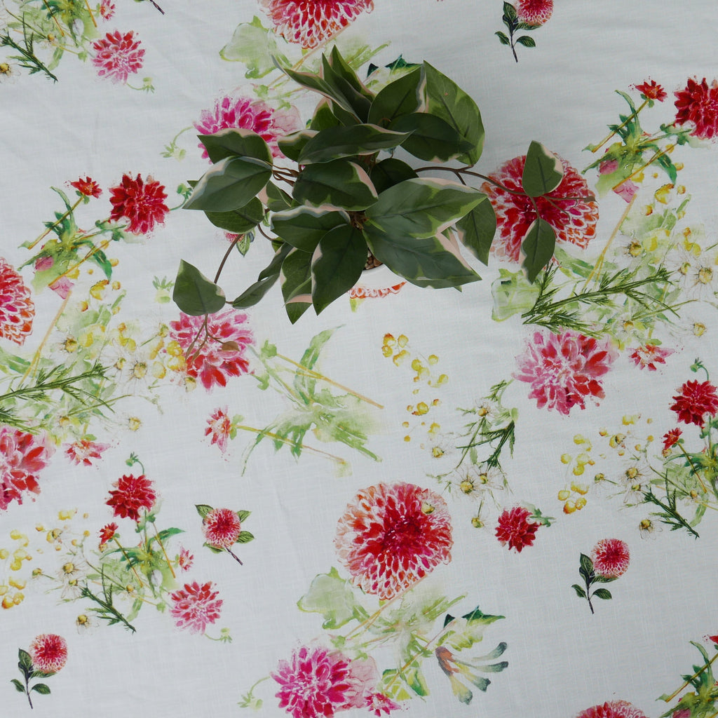 Dahlia Tablecloth - Round