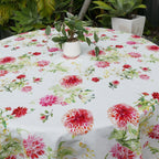 Dahlia Tablecloth - Round