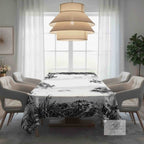 Monochrome Palms Tablecloth -coming soon (ETA Sept 26)