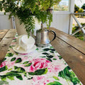 Peonies Table Runner