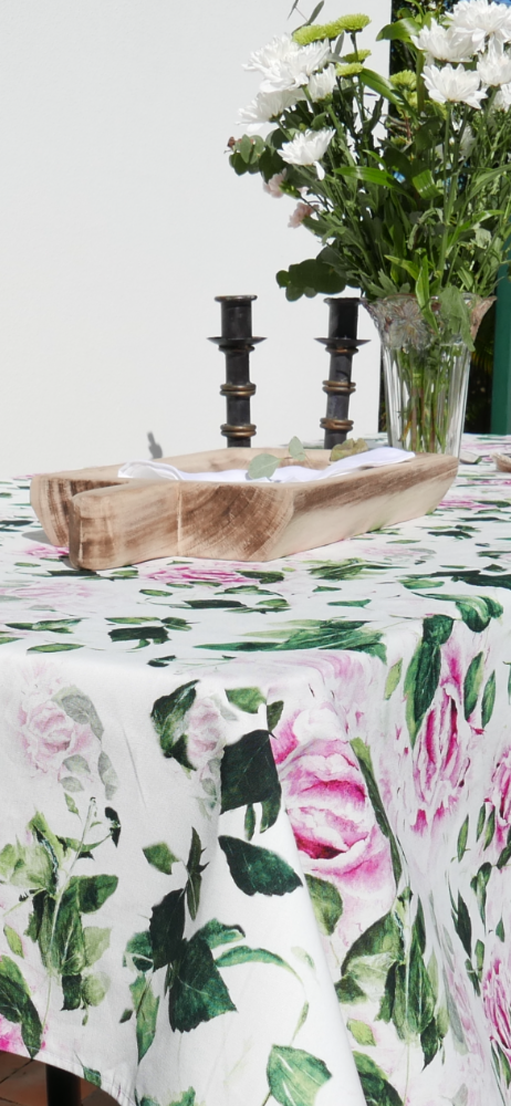 Peonies Tablecloth - Rectangle