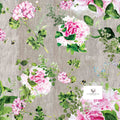 Peony's on Linen Tablecloth -coming soon (ETA Sept 26)