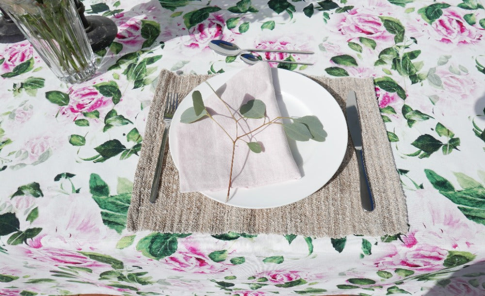 Peonies Tablecloth - Round