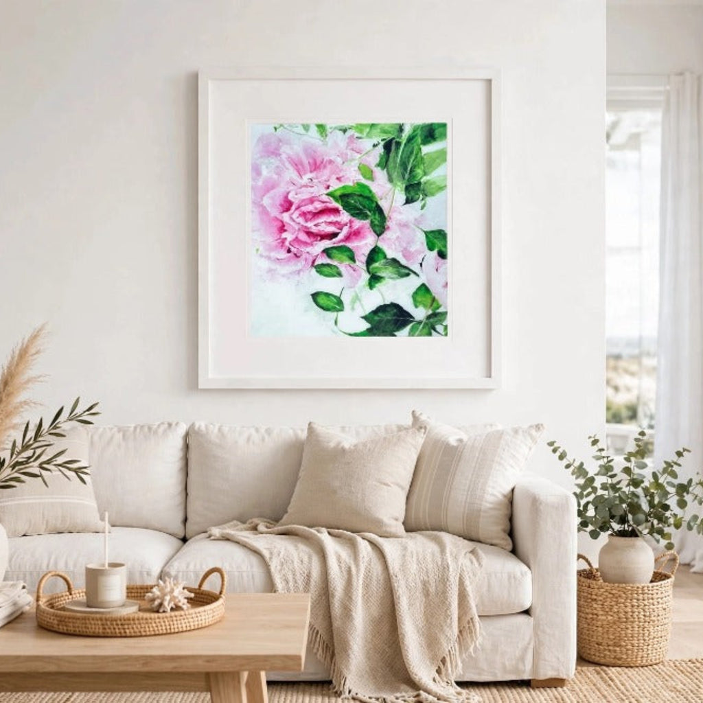 Peony Art Print
