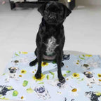 Pugs and Sunflowers Runner