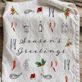Seasons Greeting Tea Towel - Coming Soon ETA October 26