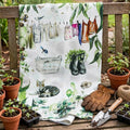 Somewhere in My Garden Tea Towel