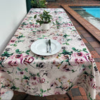 VIntage Rose Tablecloth - Rectangle