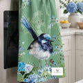 Agapanthus & Fairy Wren Tea Towel - Coming soon (ETA Sept 26)