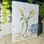 Yellow Native Sprig in Vase Artwork