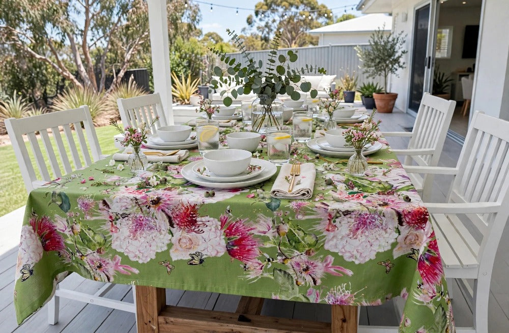 Pink Gums Tablecloth - Rectangle