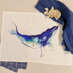 Whale Tea Towel